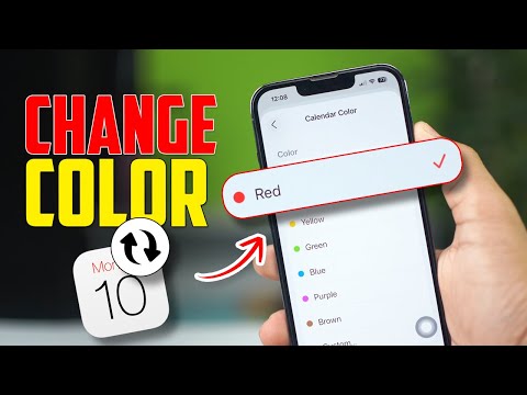 Change Calendar Color on iPhone Before You Miss Important Events