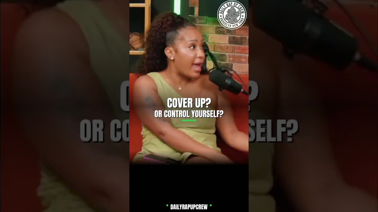 Should Women Cover Up Or Should Men Control Themselves? 😳 | DailyRapUpCrew #shorts