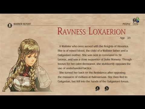 Tactics Ogre Reborn: Recruiting Ravness