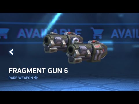 Unlocked The New Gun ( Fragment Gun 6 ) 🔓 in Mech Arena