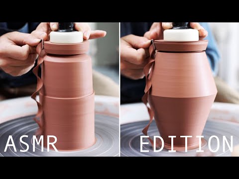 Refining Angular Stoneware Jars — ASMR Edition
