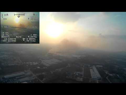 [14/02/16-F2] FPV Ravee+Pixhawk+R-Link 433MHz "FPV 12.8 Km"