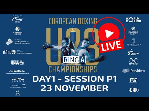 European Boxing U23 Championships - Day1 - Session P1 (Ring A)