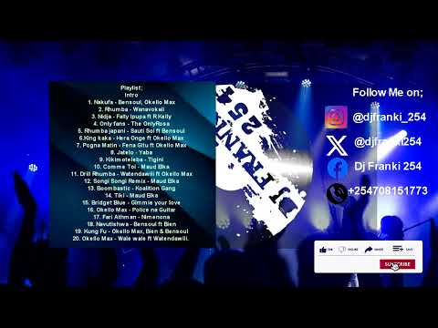 DJ FRANKI   DRILL RHUMBA MIX 2023 - 2024 Featuring Okello Max, Bien, Bensoul, Watendawili & Others.