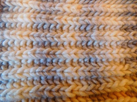 Full brioche pattern - knitting for beginners