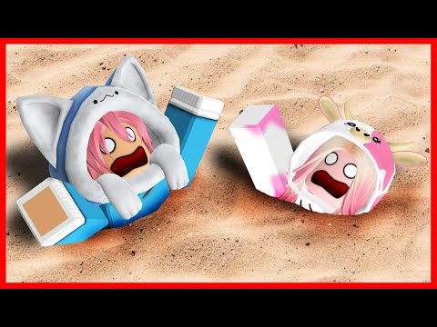 TIDAK !! ATUN & MOMON TERISAP DI DALAM PASIR YANG PALING MENGERIKAN !! Feat @sapipurba  Roblox