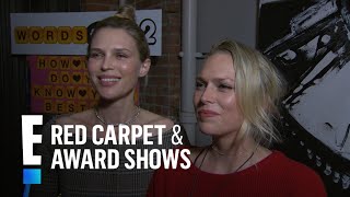 Erin & Sarah Foster Dish on Dad and Katharine McPhee | E! Live from the Red Carpet