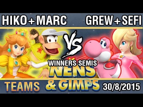 Nens&Gimps - Hikotsu + Marcbri VS Greward + Sefi Teams S4 Winners Semis - Top 8