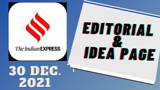 30th December 2021 | Gargi Classes Indian Express Editorial Analysis/Discussion