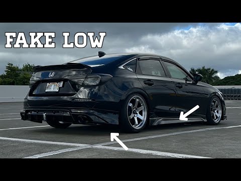 Fake low (installing yofer kit on my 11th gen civic)