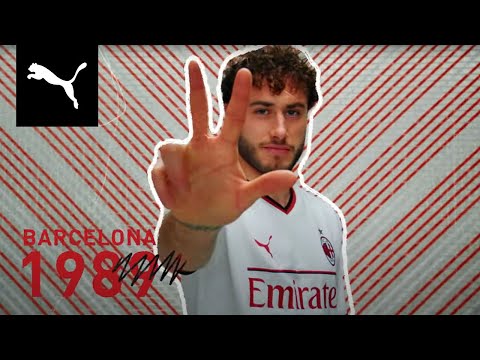 PUMA Launches the New 2022/23 AC Milan Away Kit