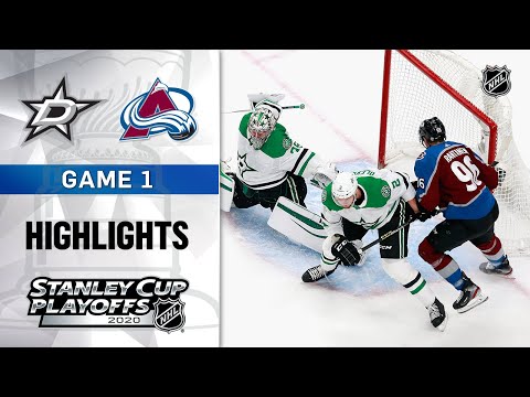 NHL Highlights | Second Round, Gm1: Stars @ Avalanche - Aug. 22, 2020