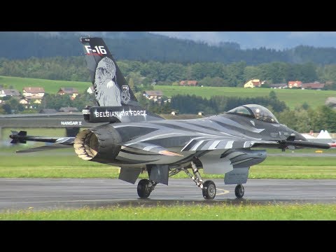 Airpower - Zeltweg Belgian Air Force F-16 Solo Display