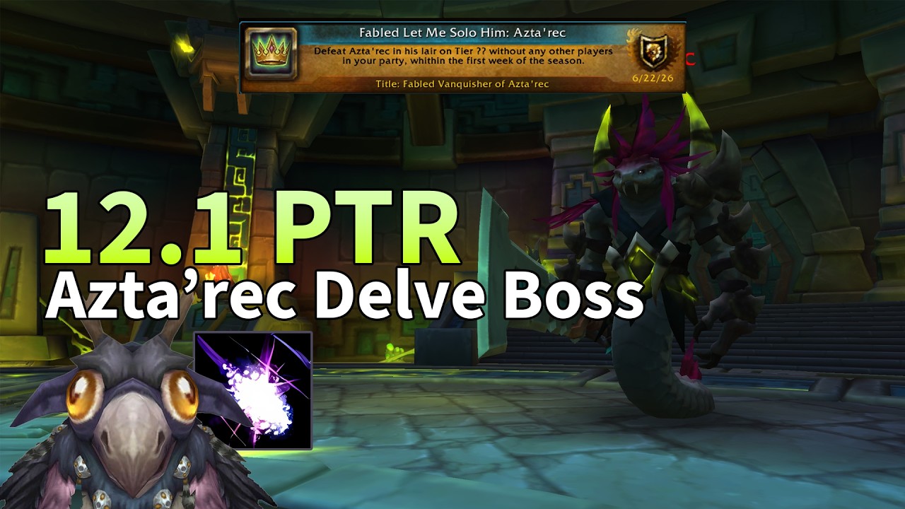 Azta Rec Azta'rec - Delve Boss - Midnight: Curse of Ula'tek Public Test Realm ...