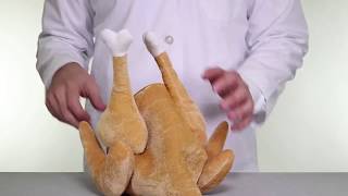Plush Turkey Hat – Funny Attire for Holiday Party, Turkey Trot