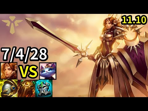 Leona Support vs Yuumi - KR Master | Patch 11.10