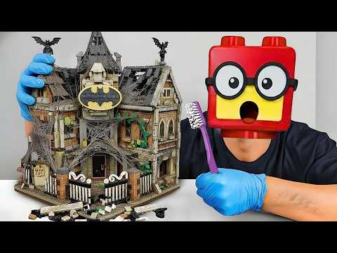 LEGO Arkham Asylum Rebuild - Ultimate BATMAN Transformation | King Bricks World