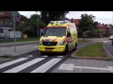 2 ambulances met spoed naar Valeriusstraat Driehuis