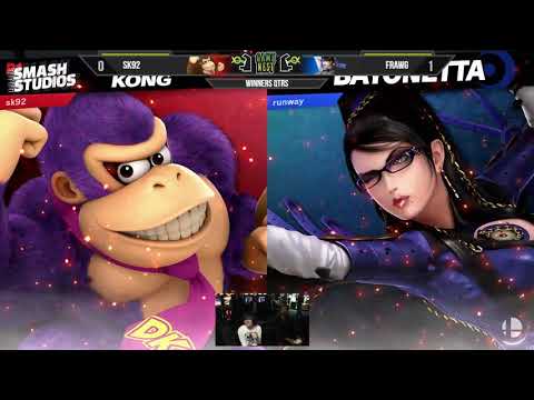 Game Nest Smash It Up: SK92 (Wolf/Donkey Kong) vs Frawg (Bayonetta) - Winners Qtrs