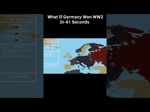 What if Germany Won WW2 In 41 Seconds #history #countryballs #hoi4