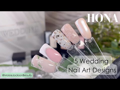 Five Wedding Nail Art Designs for Wedding Season with The Wedding Edit - HONA, Home of Nail Art