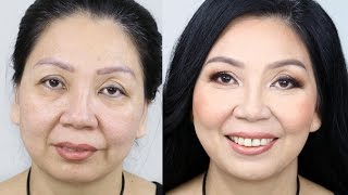 Mature Makeup | I Give My Mum a Makeover! Tina Yong