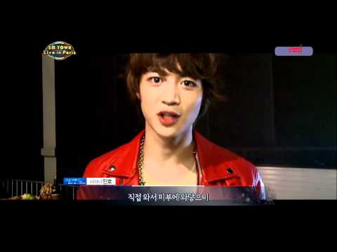 Minho @ SMTOWN Live in Paris Backstage