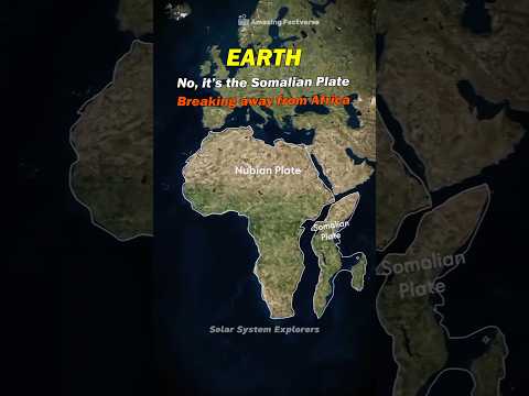 Africa is Breaking Apart | Collision with India 😱☠️ #space #africa #universe #breaking
