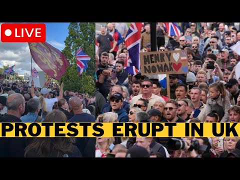 BREAKING: Protests ERUPT In UK Against Starmer's Anti-White Police