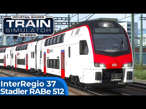 Stadler SBB RABe 512 | Heitersbergstrecke | TRAIN SIMULATOR CLASSIC | InterRegio 37 | Basel – Zürich