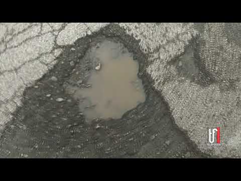 Ecco le condizioni pietose della strada Monteleone, Panni, Accadia