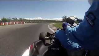 preview picture of video 'Nizza Monferrato - Pista Winner - 24-5-2013 Kart onboard'
