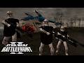 Star Wars Battlefront 2 2005 Kashyyyk Islands Rain Republic Side Updated BF2 Port