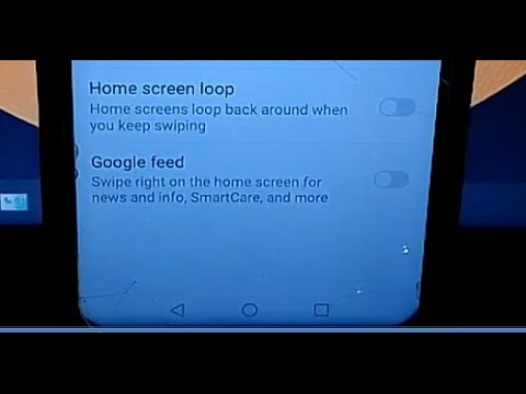 how to turn off home screen loop in honor 20i mobile