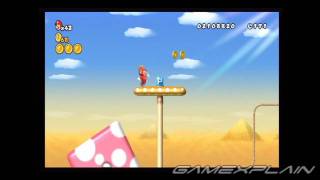 New Super Mario Bros. Wii Level 2-6 Alternate Route
