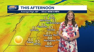 Watch: Warm day with lower humidity