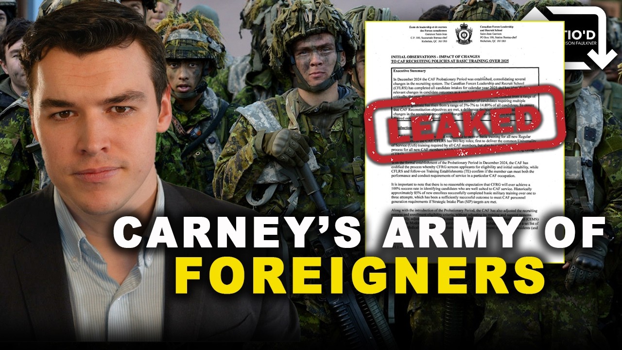 Leaked military docs reveal SURGE in foreign CAF recruits