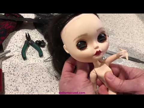 Custom Blythe Doll Neck Joints AND!,   #DollsGoneGoth Returns!