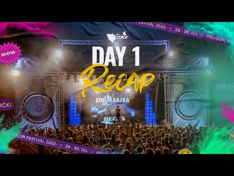 BiH Color Festival 2022 - Day 1 - Recap