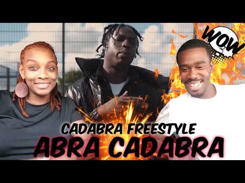 AMERICAN REACTS TO UK RAPPERS Abra Cadabra - Cadabra Freestyle