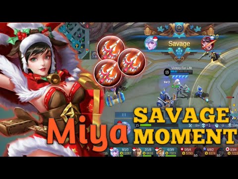 Miya Perfect SAVAGE Moment !! Subcribe for full gameplay