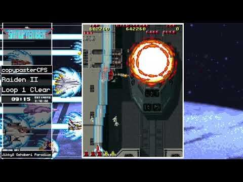 RGLtv Shmuptember 2023 - (025) Raiden II (loop 1 clear) by copypasterCPS
