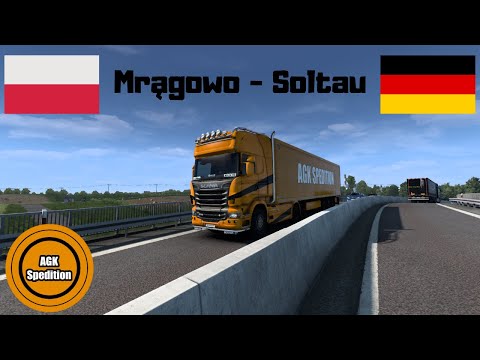 ETS 2 Promods 2.60 Timelapse | Mrągowo (PL) - Soltau (DE) | 🚚