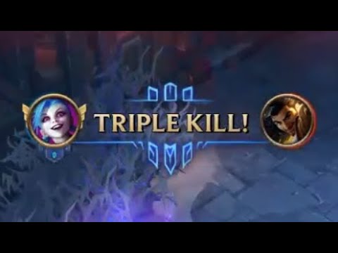 #LeagueOfLegends - Buffed Jinx is crazy!