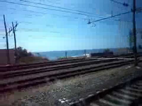 Da Cetraro a Paola con l'IC 1551 Roma-Reggio Calabria C.le