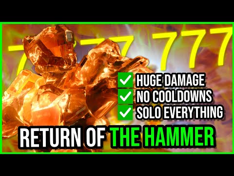 Hammer Titan Is BACK! Amazing Solar Titan Build... Destiny 2