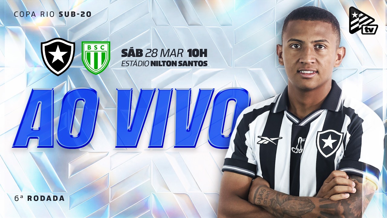 Assista AO VIVO: Botafogo recebe o Boavista pela Copa Rio Sub-20