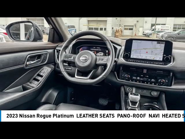 2023 Nissan Rogue Platinum | LEATHER SEATS | PANO-ROOF | NAVI in Cars & Trucks in Strathcona County