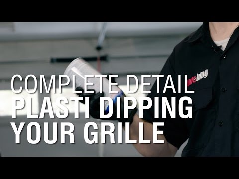 Plasti Dipping Your Grille | Autoblog Details | Complete Detail Bonus