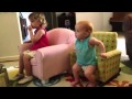 Mae And Hattie Watch Barney